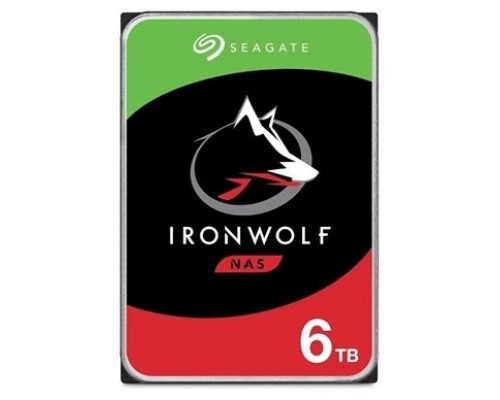 HDD SEAGATE 3.5" 6TB 5400RPM 256MB SATA3 IRONWOLF (Espera 4 dias)