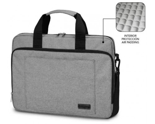SUBBLIM Maletín Ordenador Air Padding Laptop bag 13,3-14" Grey (Espera 4 dias)