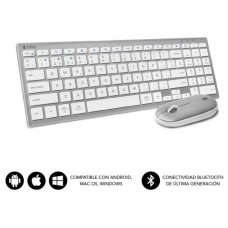 SUBBLIM Teclado Pure Combo Extended Silver