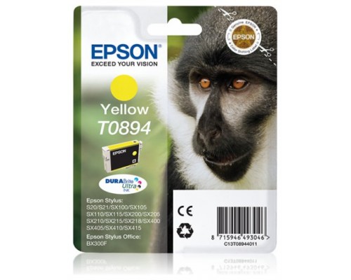 Epson Monkey Cartucho T0894 amarillo (etiqueta RF) (Espera 4 dias)