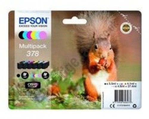 EPSON Multipack 6-colours 378 Claria Photo HD Ink con RF