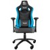 Talius silla Vulture gaming negra/azul butterfly, base nylon, ruedas nylon, 4D