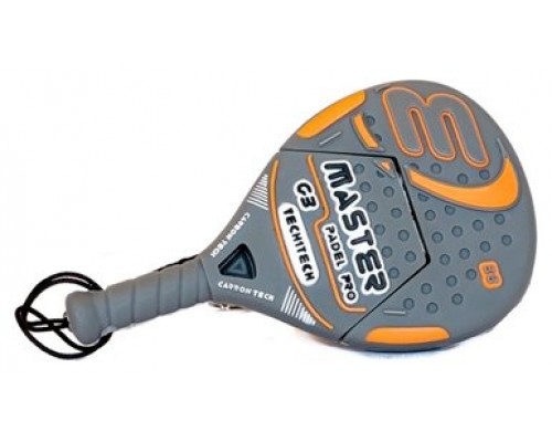 TECH ONE TECH Raqueta padel naranja  32 Gb USB 2.0