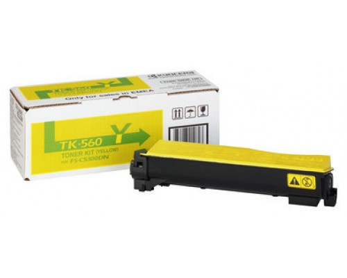 KYOCERA FS5300DN Toner Amarillo TK-560Y