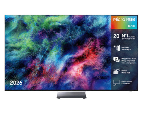 Samsung TV 65" Micro RGB R95H 4K Vision AI Smart TV (2026) (Espera 4 dias)