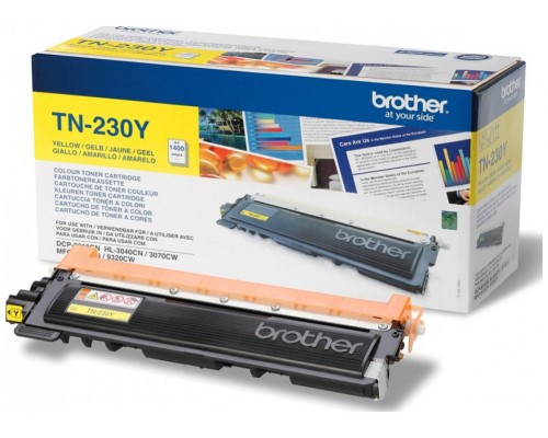 TONER BROTHER TN230Y AMARILLO 1.400PAG (Espera 4 dias)