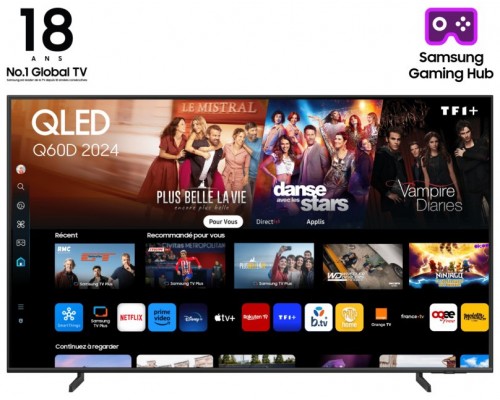 TV SAMSUNG TQ43Q60DAU 43" QLED 4K UHD SMART TV