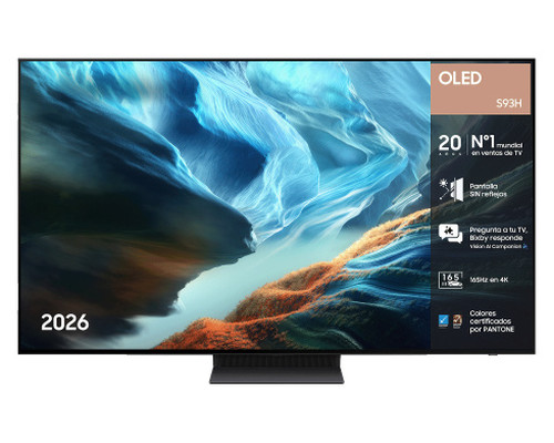 Samsung TV 77" OLED S93H 4K Sin reflejos 165Hz Vision AI Smart TV (2026) (Espera 4 dias)