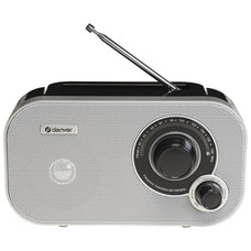 RADIO DENVER FM CON SINTONIZACION ANALOGICA BLANCA