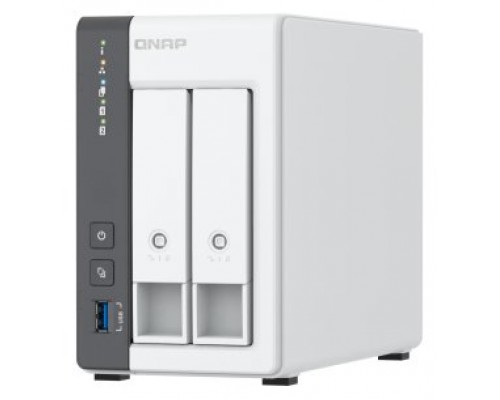 QNAP TS-216G servidor de almacenamiento NAS Torre Ethernet Blanco Cortex-A55 (Espera 4 dias)