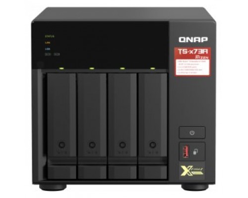 QNAP TS-473A NAS Torre Ethernet Negro V1500B (Espera 4 dias)