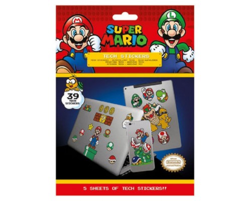 VINILOS DECORATIVOS SUPER MARIO VARIADOS PYRAMID TS7405 (Espera 4 dias)