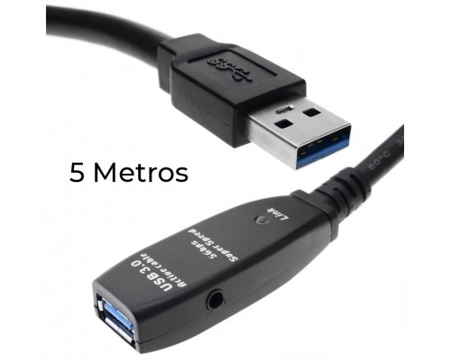 Cable USB 3.0 Chipset M/H 5m Biwond (Espera 2 dias)