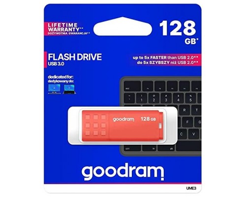 GOODRAM USB 128GB UME3 ORANGE USB 3.0