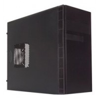 CAJA MICRO ATX UNYKACH GREY RAIN EVO COLOR NEGRO FRONTAL CEPILLADO CON REGILLAS LATERALE· (Espera 4 dias)