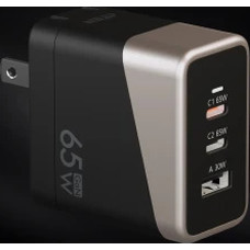 ATEN  CONVERSOR USB-C A HDMI 65W 3-PORT GAN CHARGER(UP365-AT-G) (Espera 4 dias)