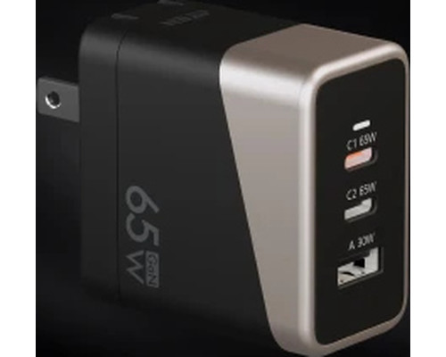 ATEN  CONVERSOR USB-C A HDMI 65W 3-PORT GAN CHARGER(UP365-AT-G) (Espera 4 dias)