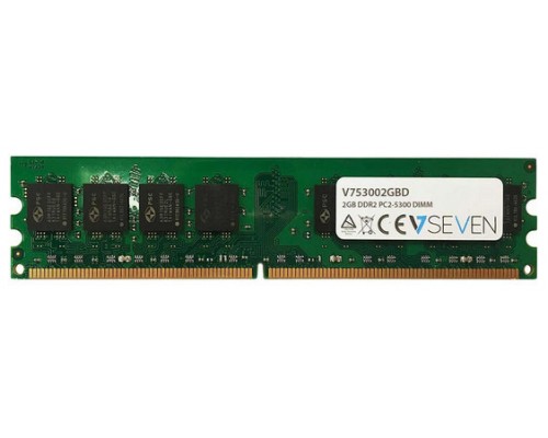 V7 V753002GBD - DDR2 DIMM - 2GB - 667 Mhz - PC2-5300 -