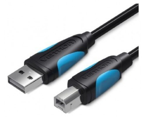 CABLE USB 2.0 MINI USB/M A USB TIPO-B/M 2 M NEGRO VENTION (Espera 4 dias)