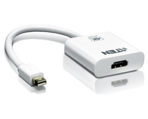 ATEN Adaptador activo de Mini DisplayPort a HDMI 4K (Espera 4 dias)