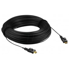 ATEN EXTENSOR HDMI TRUE 4K HDMI ACTIVE OPTICAL CABLE (60M) W (Espera 4 dias)