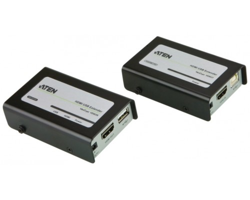 Aten VE803 extensor audio/video Transmisor y receptor de señales AV Negro, Gris (Espera 4 dias)