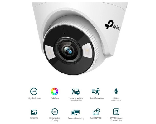 TP-Link VIGI C430 Almohadilla C&aacute;mara de seguridad IP Interior y exterior 2304 x 1296 Pixeles Techo (Espera 4 dias)