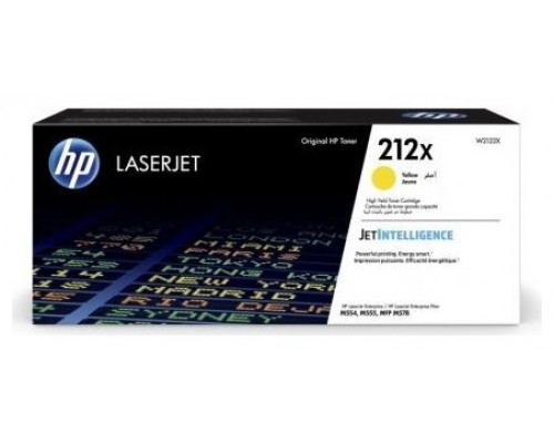 HP Toner LaserJet 212X M578 M555 Amarillo Alta capacidad