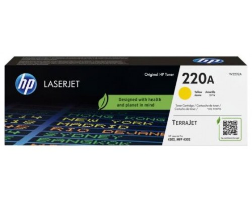 HP Toner laserJet 220A amarillo