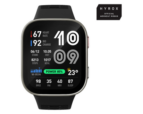 Amazfit Bip Max 5,26 cm (2.07") AMOLED Digital 432 x 514 Pixeles Pantalla t&aacute;ctil Negro Wifi GPS (sat&eacute;lite) (Espera 4 dias)