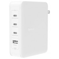 Cargador De Pared Belkin Wch014btwh 3xusb-c 1xusb-a