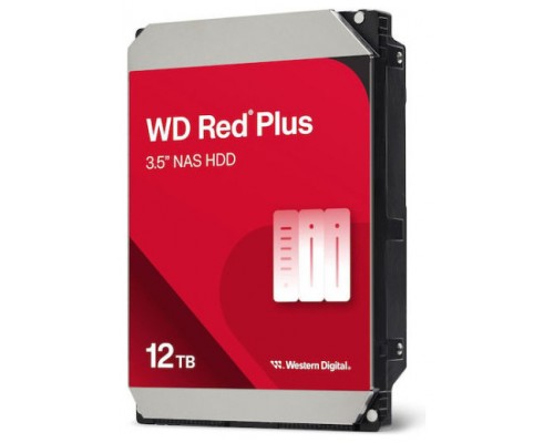 HD WD RED PLUS 12TB 3.5 SATA WD120EFGX (Espera 4 dias)