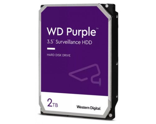 Western Digital WD22PURZ disco duro interno 3.5" 2000 GB SATA (Espera 4 dias)