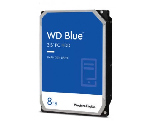 Western Digital Blue disco duro interno 8 TB 5640 RPM 256 MB 3.5" Serial ATA III (Espera 4 dias)