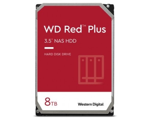 WD HD INTERNO WD RED PLUS 8TB 3.5 SATA -  WD80EFPX (Espera 4 dias)