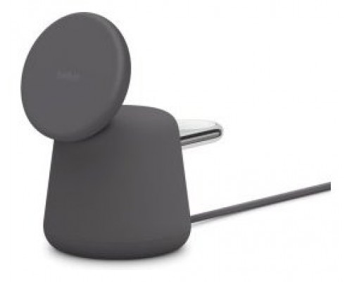 BELKIN PRO 2IN1 MAGSAFE 15W CHARCOAL· (Espera 4 dias)