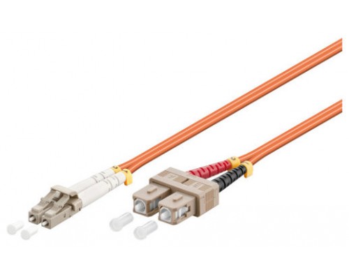 WP WPC-FP1-6LCSC-100 Cable de fibra óptica e InfiniBand 10 m LC SC Naranja (Espera 4 dias)