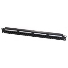 WP 19" Patch Panel Cat.6a UTP 24 RJ45 ports 1U (Espera 4 dias)