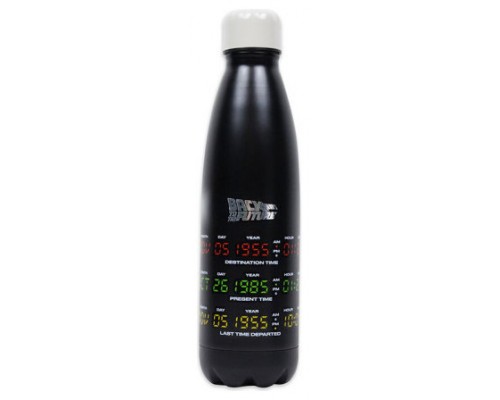 BOTELLA METÁLICA REGRESO AL FUTURO TIMES 500 ML HALF MOON BAY REDSTRING WTRBBTTF01 (Espera 4 dias)