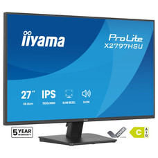 MONITOR IIYAMA PANTALLA PARA PC 68,6 CM (27") 1920 X 1080 PIXELES FULL HD LED PANEL IPS MARCO FINO HDMI DISPLAYPORT USB (Espera 4 dias)