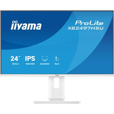 MONITOR IIYAMA PANTALLA PARA PC 60,5 CM (23,8") 1920 X 1080 PIXELES FULL HD LED PANEL IPS COLOR BLANCO AJUSTABLE HDMI DISPLAYPORT USB (Espera 4 dias)