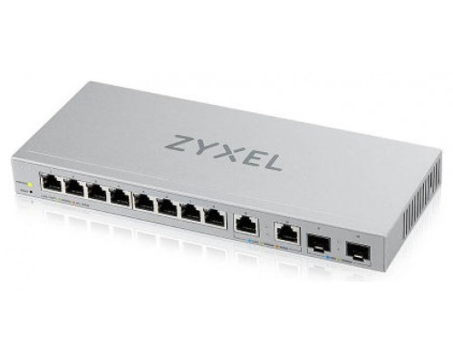 Zyxel XGS1210-12-ZZ0102F switch Gestionado Gigabit Ethernet (10/100/1000) Gris (Espera 4 dias)