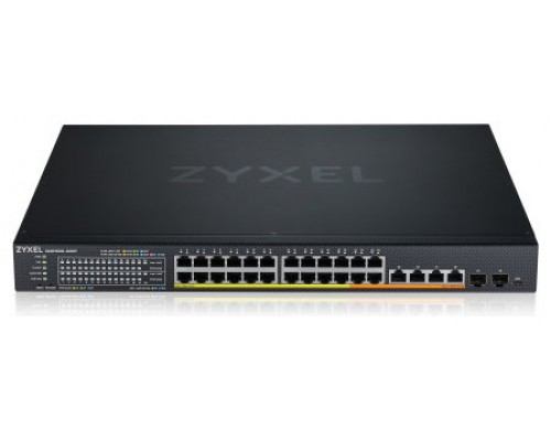 Zyxel XMG1930-30HP Gestionado L3 2.5G Ethernet (100/1000/2500) Energía sobre Ethernet (PoE) 1U Negro (Espera 4 dias)