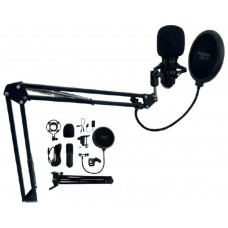 MICROFONO XLR PRO KIT NEGRO KEEPOUT (Espera 4 dias)