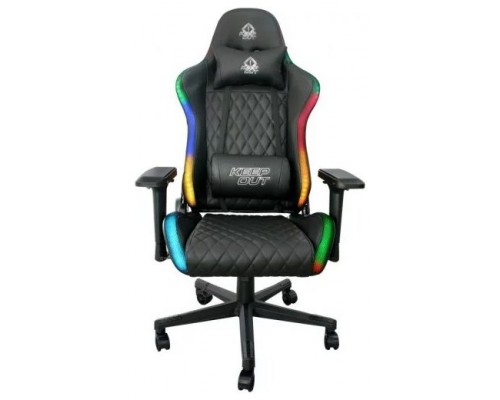 SILLA GAMER KEEP OUT XSPRO-RGB COLOR NEGRO
