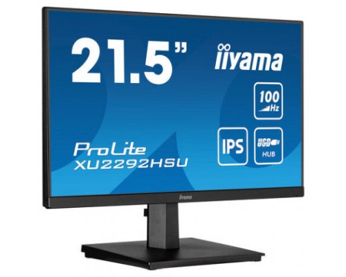 iiyama ProLite XU2292HSU-B6 pantalla para PC 54,6 cm (21.5") 1920 x 1080 Pixeles Full HD LED Negro (Espera 4 dias)