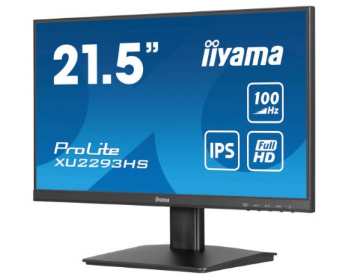 iiyama ProLite XU2293HS-B6 pantalla para PC 54,6 cm (21.5") 1920 x 1080 Pixeles Full HD LED Negro (Espera 4 dias)