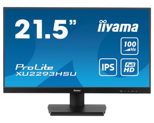 iiyama ProLite XU2293HSU-B6 pantalla para PC 54,6 cm (21.5") 1920 x 1080 Pixeles Full HD LED Negro (Espera 4 dias)