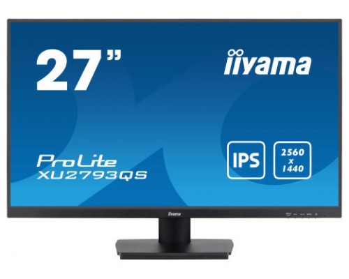 iiyama ProLite XU2793QS-B7 pantalla para PC 68,6 cm (27") 2560 x 1440 Pixeles 4K Ultra HD LED Negro (Espera 4 dias)