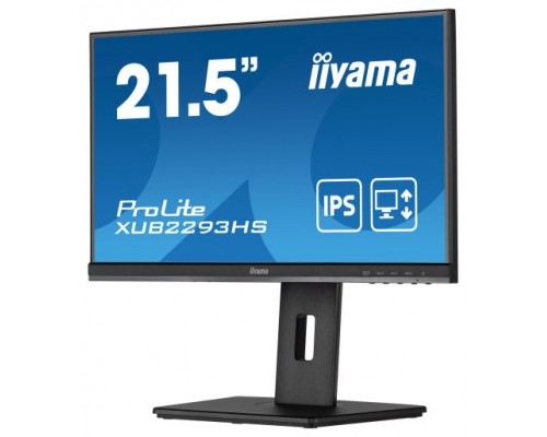 iiyama ProLite XUB2293HS-B5 pantalla para PC 54,6 cm (21.5") 1920 x 1080 Pixeles Full HD LED Negro (Espera 4 dias)